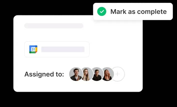 Assign & resolve comments
