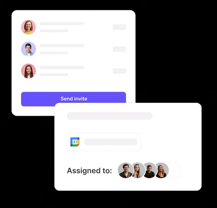 Assign tasks instantly