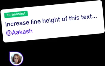 Increase line height of this text...