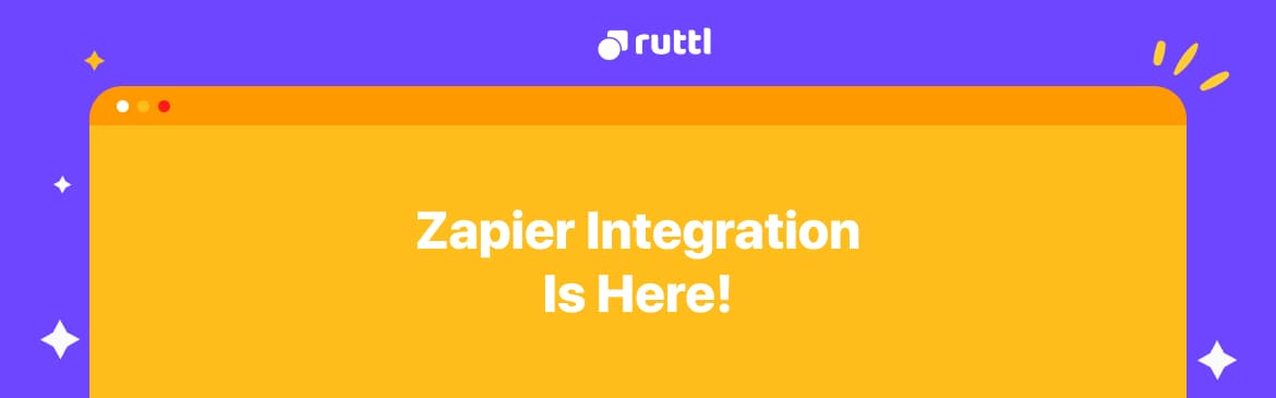 You Can Now Integrate Your Ruttl Account With Zapier!